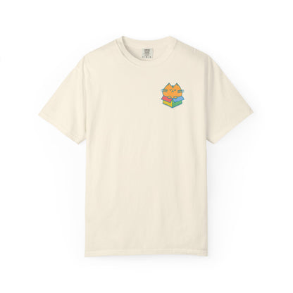 Box is My Happy Place — Orange Cat T-Shirt