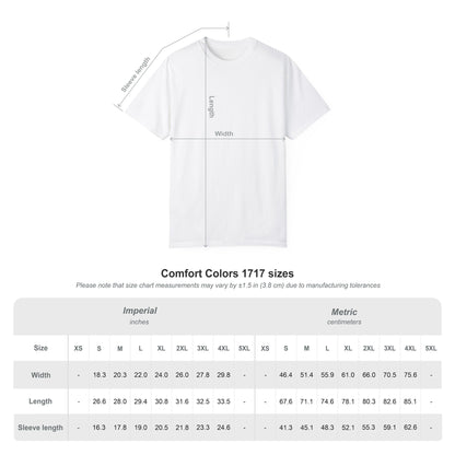 size chart for t-shirt